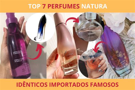 perfumes natura idênticos